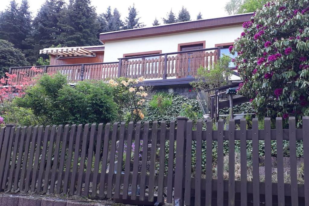 Bungalow Bluehende Oase Sebnitz Extérieur photo